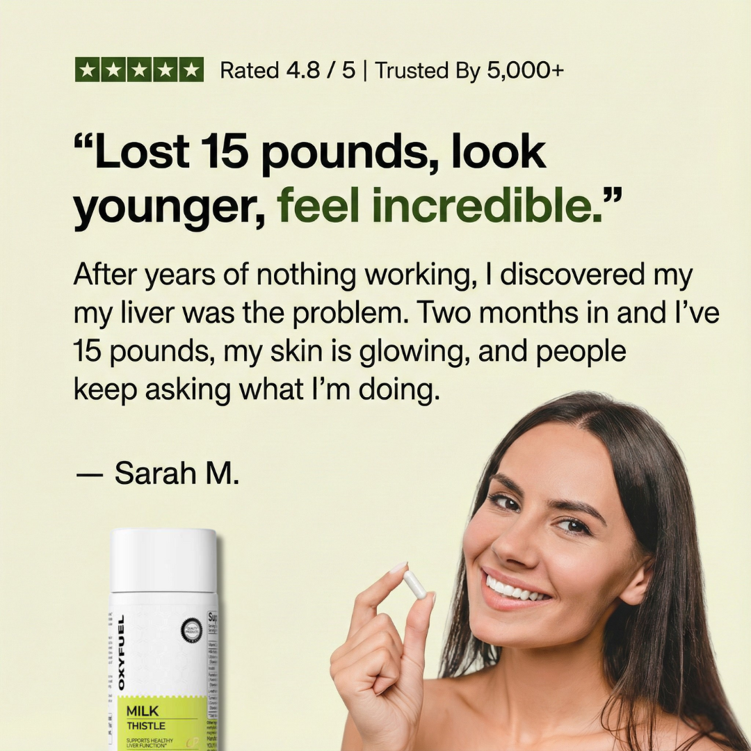 OxyFuel™ Milk Thistle Liver Detox & Colon Cleanse