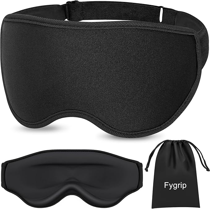 CambusCo Eye Sleep Mask for Men & Women Pressure-Free & Light Block-Out Eye