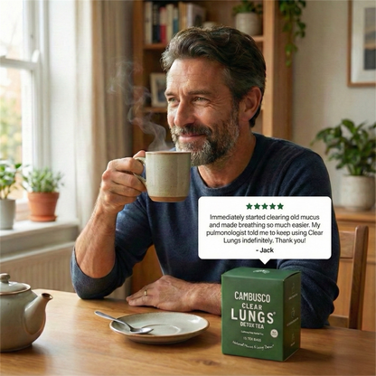 CambusCo Clear Lungs Detox Tea - Limited Time Deal