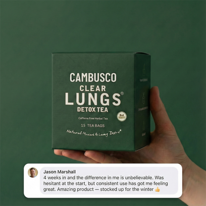 CambusCo Clear Lungs Detox Tea - Limited Time Deal
