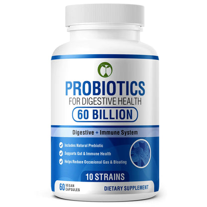 Probiotics for Digestive Health 60 Capsules