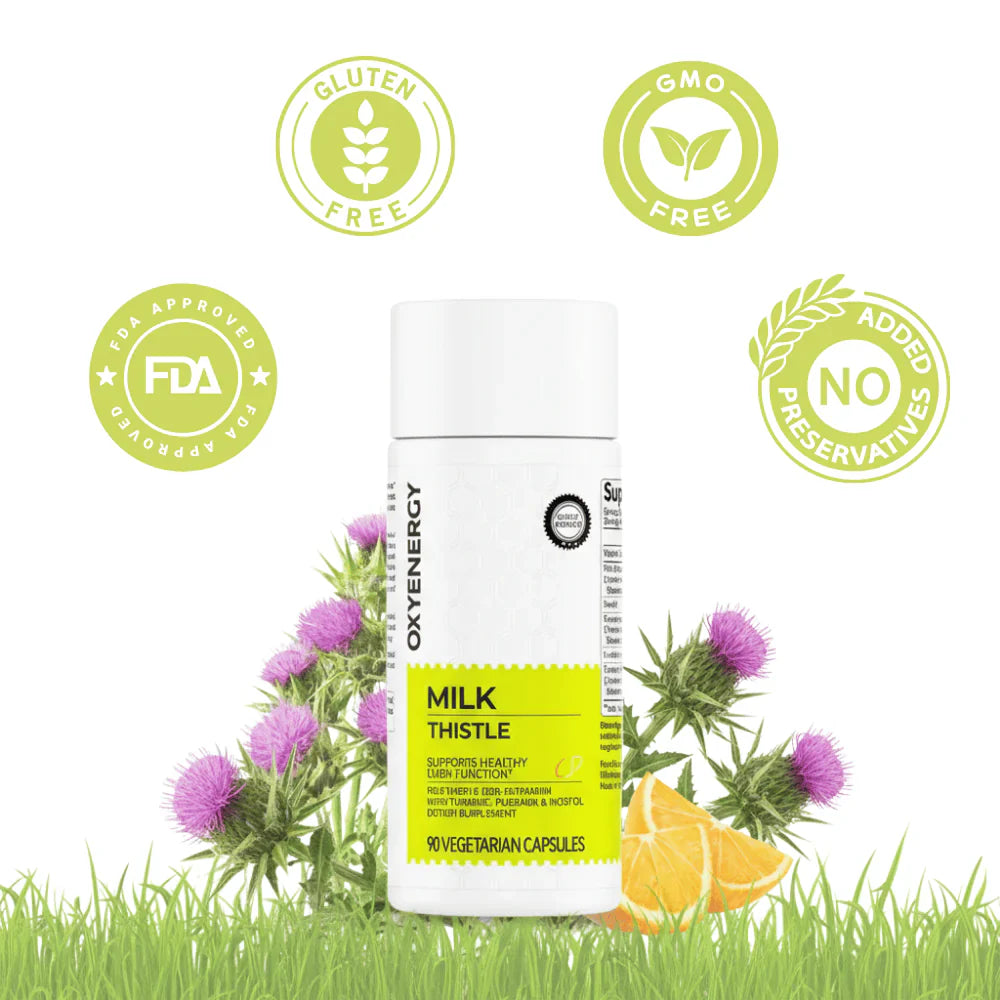 OxyFuel™ Milk Thistle Liver Detox & Colon Cleanse