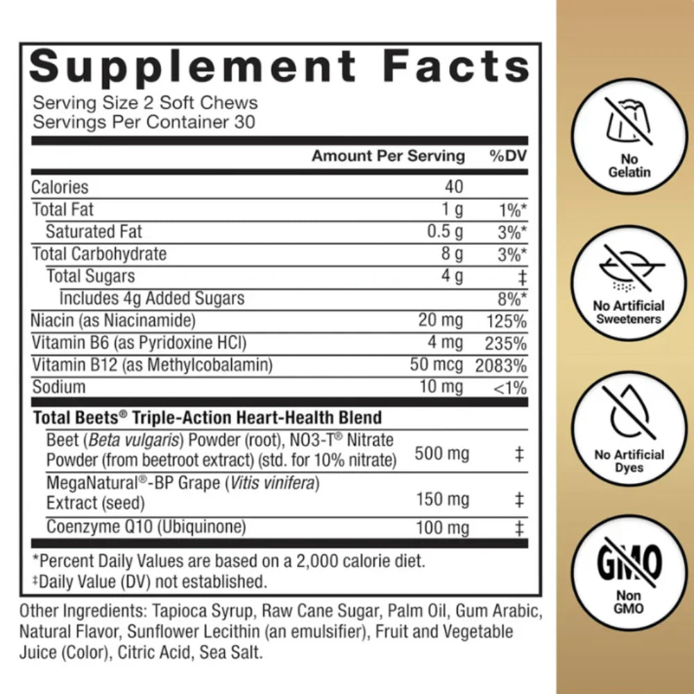 Total Beets™  - Blood Pressue Support + Strengthening Your Heart Health